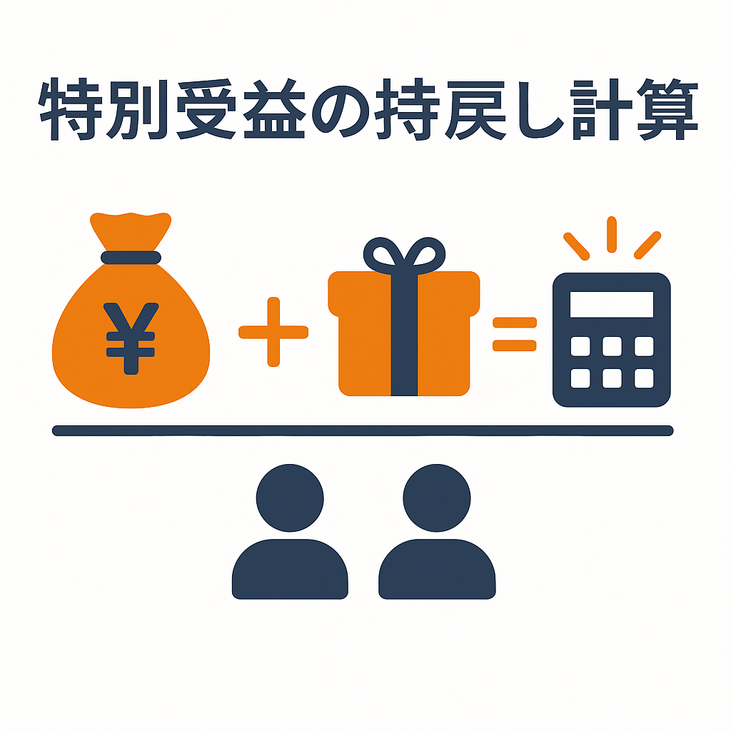 特別受益の計算図解